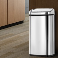 Devanti Stainless Steel Sensor Bin Rubbish Bins Motion Automatic 45L/50L/58L/68L