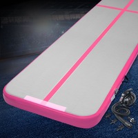 Everfit 4X1M Airtrack Inflatable Air Track Tumbling Mat W/Pump Floor Gymnastics