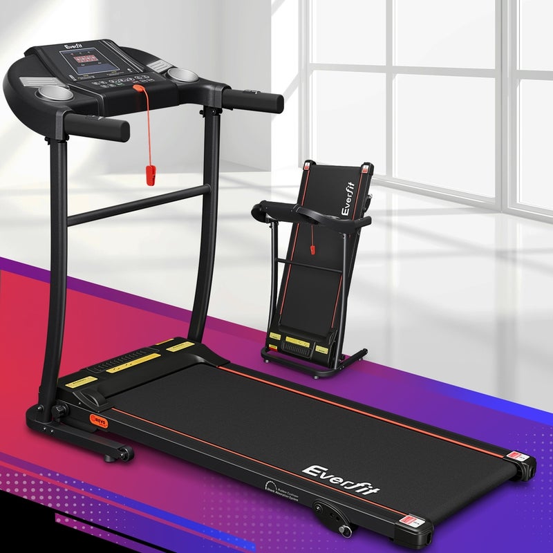 Everfit Treadmill Folding Electric Treadmills Walking Pad Home Gym Fitness 400mm 3 Level