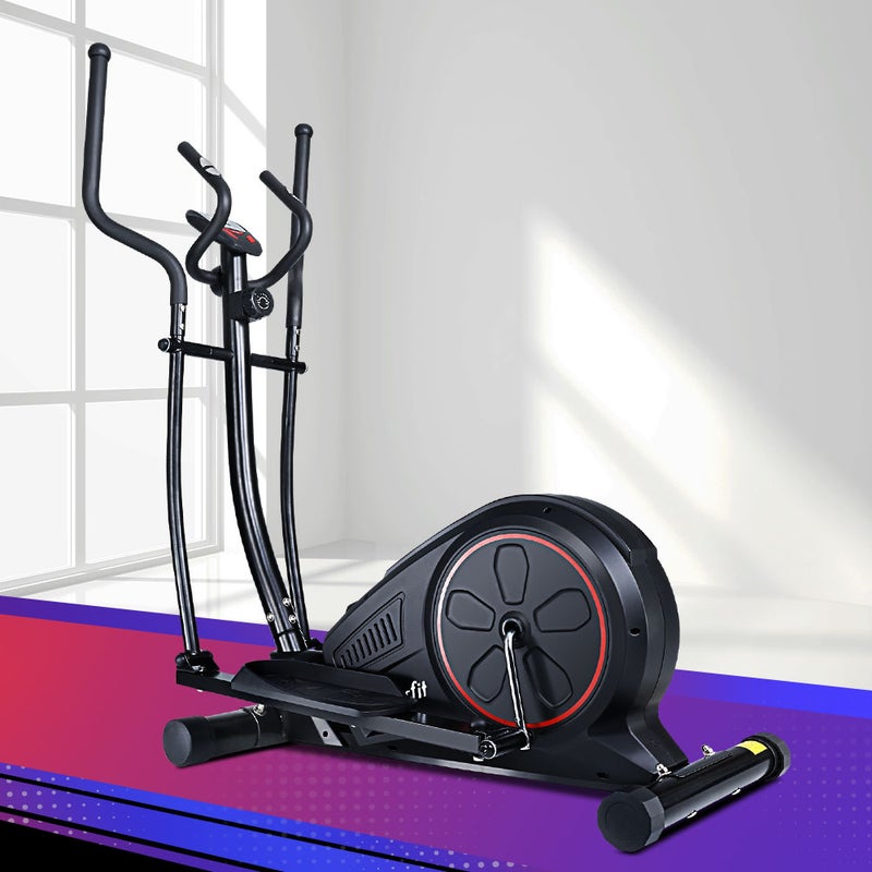 Everfit Exercise Bike Elliptical Cross Trainer Home Gym Fitness Machine LCD Australia