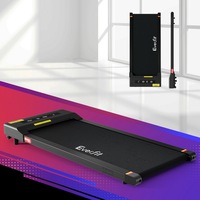 Everfit Treadmill Electric Walking Pad Under Desk Home Gym Fitness 400mm Black