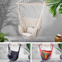 Gardeon Outdoor Hammock Chair with Cushion Pillow Indoor