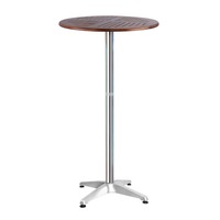 Gardeon Outdoor Bar Table Wooden Table Adjustable