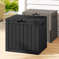 Gardeon Outdoor Storage Box 118L Container Lockable Indoor Garden Toy Tool Shed