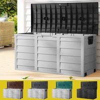 Gardeon Outdoor Storage Lockable Box Weatherproof Garden Deck Toy Tool Organiser
