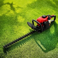 Giantz 25.4CC Petrol Hedge Trimmer 24" Dual Blade Tree Grass Garden Tool