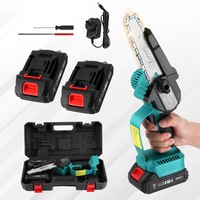 Giantz 6" Mini Cordless Electric Chainsaw Rechargeable Wood Cutter