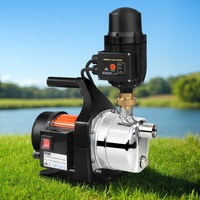 Giantz Garden Water Pump High Pressure 1500W Tank Rain Farm Irrigation House Black