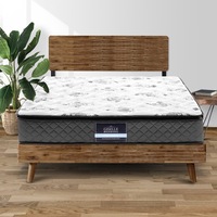 Giselle Bedding 24CM Mattress Pillow Top Foam Bed Bonnell Spring