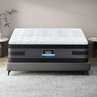 Giselle Bedding 36CM Mattress 7 Zone Euro Top Foam Bed