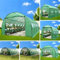 Greenfingers Greenhouse Tunnel Garden Green House Storage Walk in Shed Plant