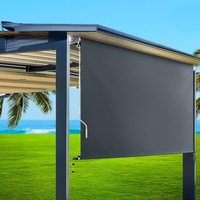 Instahut Outdoor Blind Privacy Screen Roll Down Awning Canopy Window