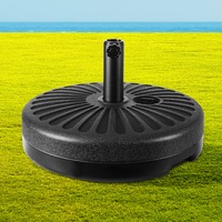 InstaHut 51cm Outdoor Umbrella Base Round Stand Pod
