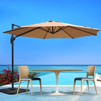 Instahut Outdoor Umbrella 3M Sun Beach Roma Cantilever UV Sunshade Umbrellas