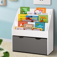 Keezi Kids Bookshelf Children Magazine Rack Storage Organiser