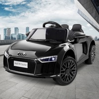 Rigo Kids Ride On Car Audi R8 Licensed Sports Electric Toy Cars Black