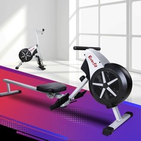 Everfit Rowing Machine Rower Exercise Air Resistance Fitness Gym Cardio