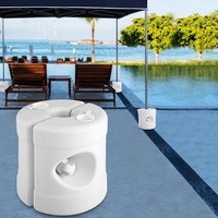 InstaHut Gazebo Base Pod Kit Pop Up Marquee Set Outdoor Wedding Tent Canopy Leg 4 pcs