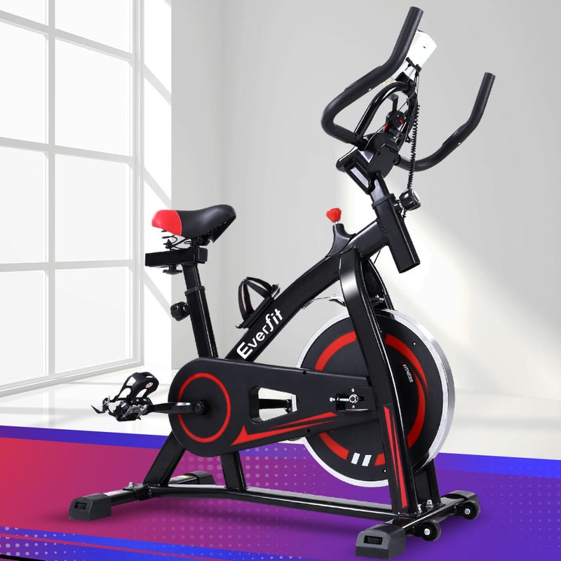 Spin Bike Exercise Flywheel Fitness Commercial Home Workout Gym Holder