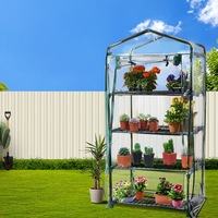 Green Fingers Greenhouse 4 Tiers Mini Green House Garden Bed Planter Box 1.6x0.7x0.5M