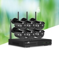 UL-Tech Wireless CCTV Security System 8CH NVR 3MP 6 Bullet Cameras