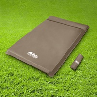 Weisshorn Self Inflating Mattress 10CM Camping Sleeping Mat Air Double Coffee