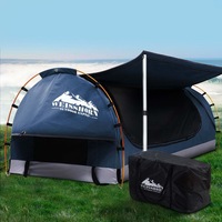 Weisshorn Swag Double Swag Camping Swags Tent Dark Blue