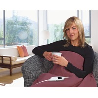 Digilex Electric Heated Throw Rug - Red