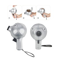 Silver Dog and Cat Treat Snack Launcher Toy