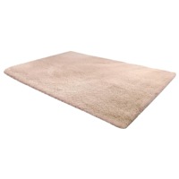 230x200cm Floor Rugs Large Shaggy Rug Area Carpet Bedroom Living Room Mat - Beige