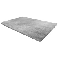230x200cm Floor Rugs Large Shaggy Rug Area Carpet Bedroom Living Room Mat - Grey