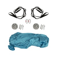 5x2.8m Yoga Pilates Aerial Silk Kit Swing Anti-Gravity Hammock