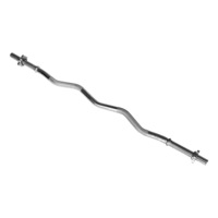 Curl Bar Barbell Heavy Duty EZ with Spinlock Collars