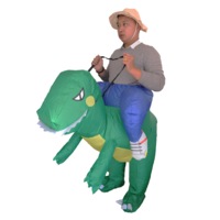 DINO Fancy Dress Inflatable Suit -Fan Operated Costume