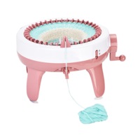 DIY Knitting Machine Smart Weaving Knit Rotating Kids Toy Scarf Sock Hat Gift