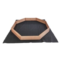 Kids Sand Pit Large Octagonal Wooden Sandpit