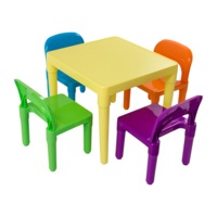 Kids Table and Chairs Play Set Toddler Child Toy Activity Furniture In-Outdoor