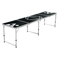 Professional 8ft Beer Pong Table Drinking Game