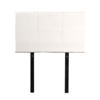 PU Leather Single Bed Headboard Bedhead - White