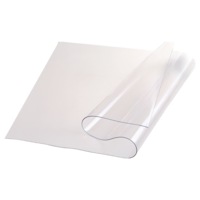 PVC Tablecloth Protector Table Cover Dining Table Cloth Plastic 2134x1070mm 1.5mm