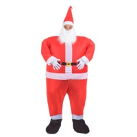 SANTA Fancy Dress Inflatable Suit -Fan Operated Costume