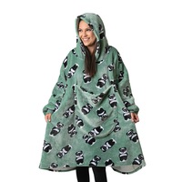 Uggo Wear Pouch Pocket Hoodie Pand-UH! Sage - Adult