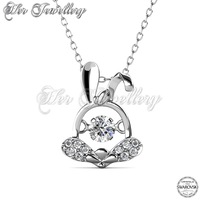 12 Dancing Zodiac Pendant (Rabbit)