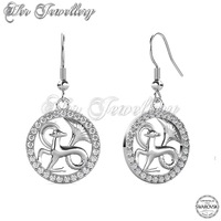 Circlet Hook Capricorn Earrings