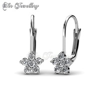 Flower Clip Earrings