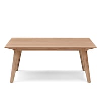 Alison White Oak 1.8m Dining Table