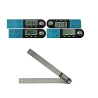 400mm 2 in1 Digital Angle Finder Meter Protractor Goniometer Ruler 360° Measurer