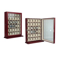 Hand Made 30 Watch Cabinet Luxury Case Storage Display Box Jewellery Watches 13