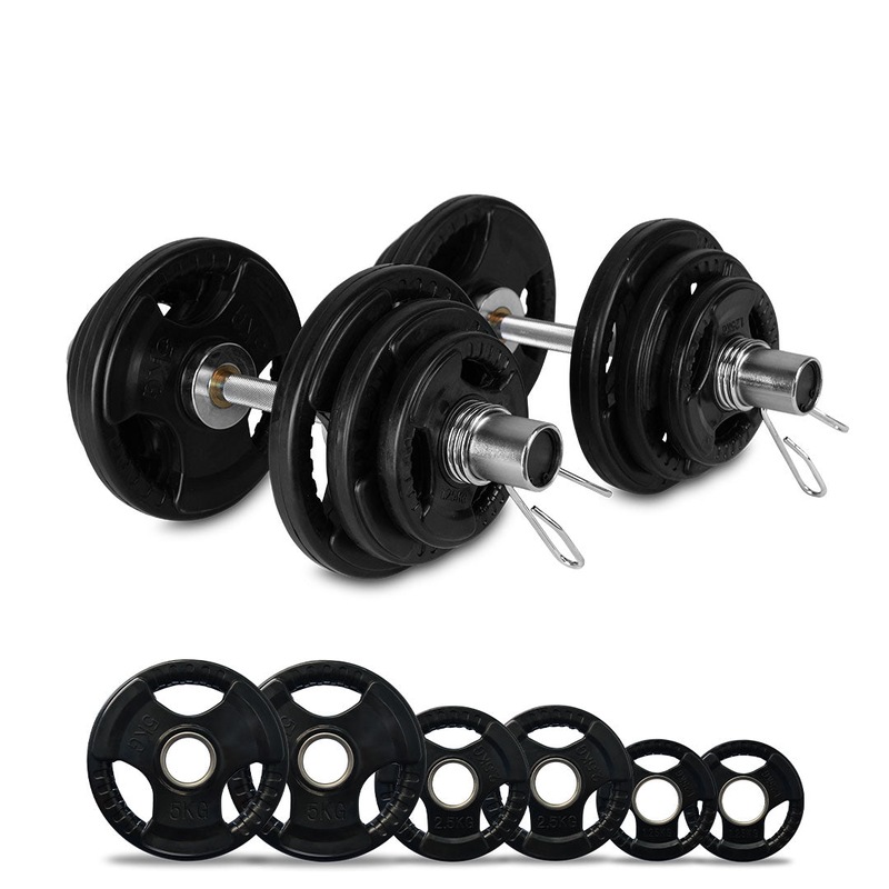 4kg - 21.5kg Adjustable Olympic Dumbbell Set Australia