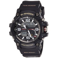 Casio G-Shock Black Twin Sensor Mudmaster GG1000-1A GG-1000-1A